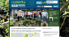 Desktop Screenshot of 12000raingardens.org