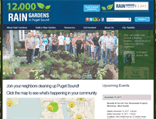 Tablet Screenshot of 12000raingardens.org